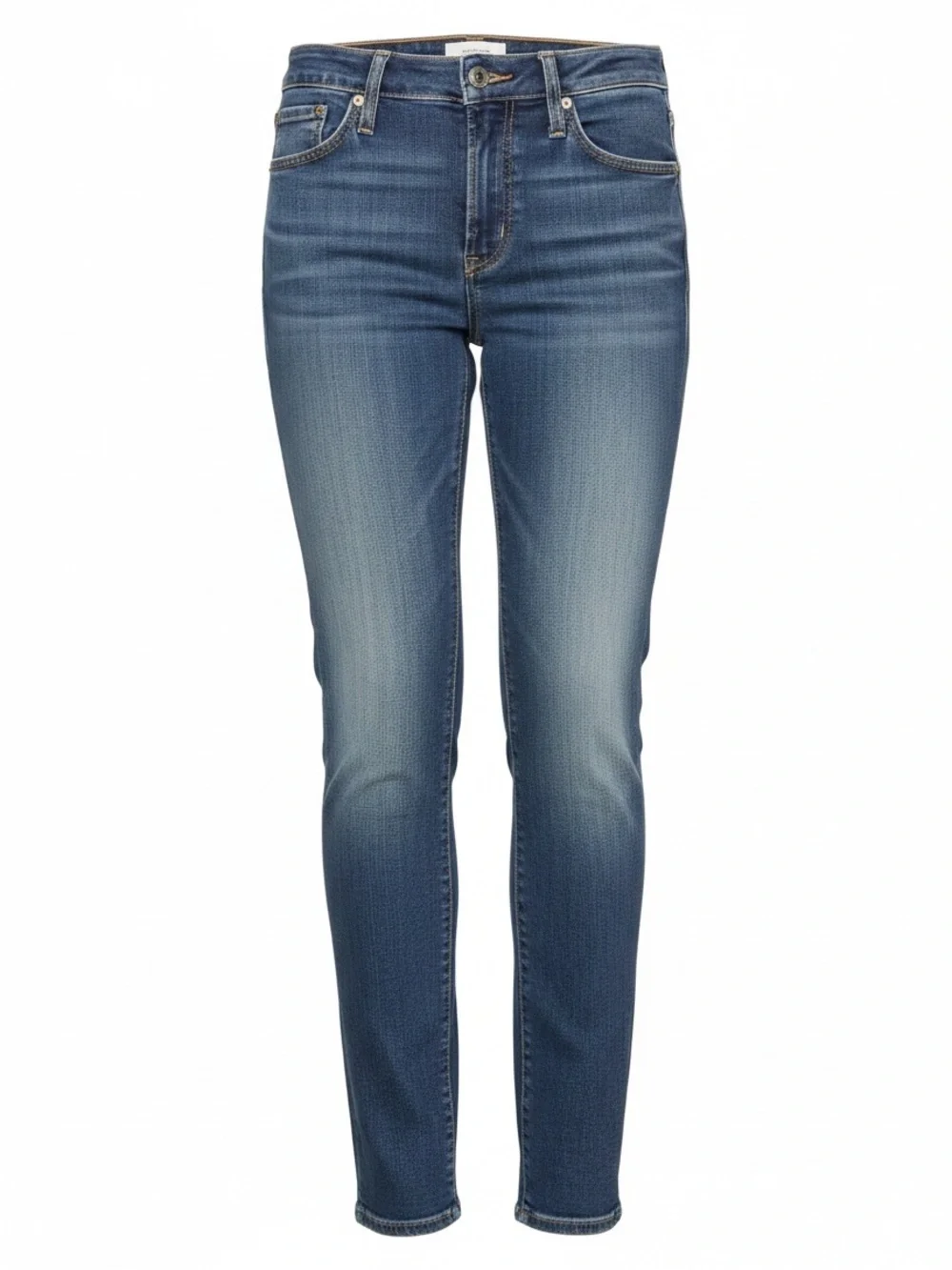 AG Adriano Goldschmied The Farrah Skinny Ankle Jeans Size 26 Medium Wash
